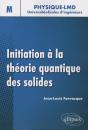 Initiation À La Théorie Quantique Du Solide - Preview