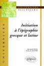 Initiation À L'Épigraphie Grecque Et Latine - Preview