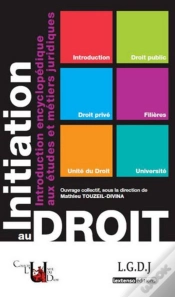 Capa do artigo Initiation Au Droit.Introduction Encyclo
