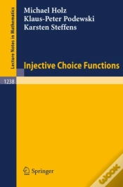 Capa do artigo Injective Choice Functions