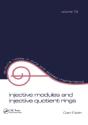 Injective Modules And Injective Quotient Rings - Preview