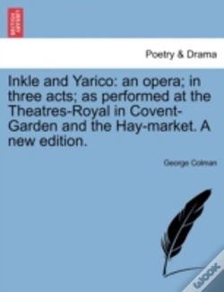 Capa do artigo Inkle And Yarico: An Opera; In Three Act
