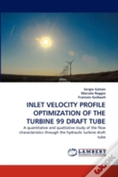 Inlet Velocity Profile Optimization Of The Turbine 99 Draft Tube