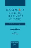 Inmigración Y Generalitat De Cataluña (1977-2010)