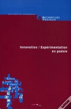 Capa do artigo Innovation Et Experimentation En Poesie