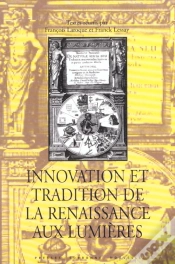 Capa do artigo Innovation Et Tradition De La Renaissance Aux Lumières