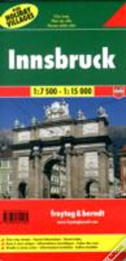 Capa do artigo Innsbruck Map, Including Holiday Villages 1:7 500 - 1:15 000