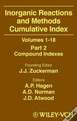 Capa do artigo Inorganic Reactions And Methods, Cumulative Index, Part 1