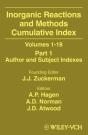 Inorganic Reactions And Methods, Cumulative Index, Part 1 - Preview