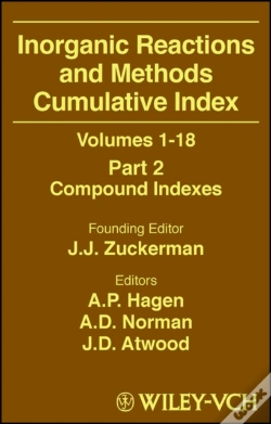 Capa do artigo Inorganic Reactions And Methods, Cumulative Index, Part 2
