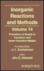 Inorganic Reactions And Methods, The Formation Of Bonds To Transition And Inner-Transition Metals - Preview