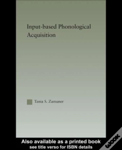 Capa do artigo Input-Based Phonological Acquisition