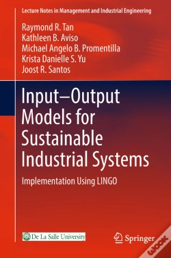 Capa do artigo Input-Output Models For Sustainable Industrial Systems