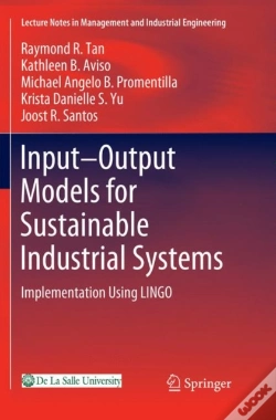 Capa do artigo Input-Output Models For Sustainable Industrial Systems