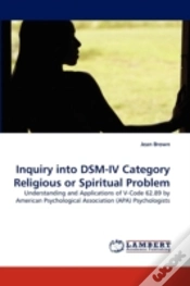 Capa do artigo Inquiry Into Dsm-Iv Category Religious Or Spiritual Problem