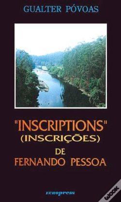 Capa do artigo "Inscriptions" de Fernando Pessoa