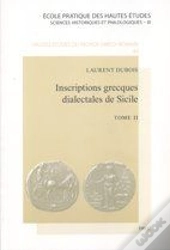 Inscriptions Grecques Dialectales De Sicile