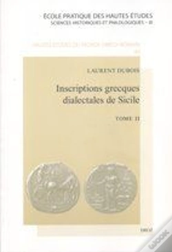 Capa do artigo Inscriptions Grecques Dialectales De Sicile