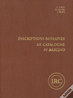 Capa do artigo Inscriptions Romaines De Catalogne. Iv.Barcino