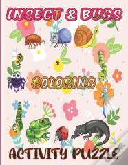 Insects & Bugs Coloring Activity Puzzle