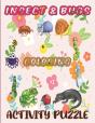 Insects & Bugs Coloring Activity Puzzle - Preview