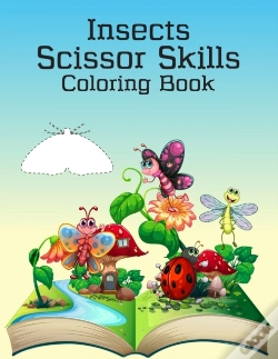 Capa do artigo Insects Scissor Skills Coloring Book
