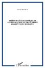 Insécurité Linguistique Et Appropriation Du Français En Contexte Plurilingue - Preview