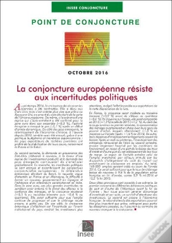 Capa do artigo Insee Conjoncture - Point De Conjoncture Octobre 2016
