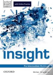 Insight: Pre-Intermediate: Workbook With Online Practice