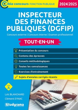 Capa do artigo Inspecteur Des Finances Publiques (Dgfip)  Tout-En-Un (Categorie