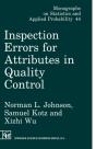 Inspection Errors For Attributes In Quality Control - Preview