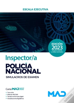Capa do artigo Inspector/A Policia Nacional Simulacros De Examen