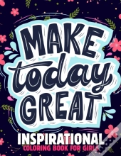 Inspirational Coloring Book For Girls