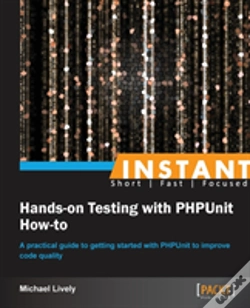 Capa do artigo Instant Hands-On Testing With Phpunit How-To