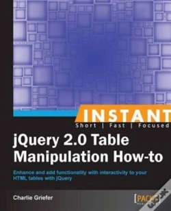 Capa do artigo Instant Jquery 2.0 Table Manipulation How-To