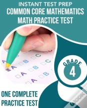 Capa do artigo Instant Test Prep Common Core Mathematics Math Practice Test Grade 4