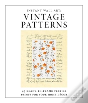 Capa do artigo Instant Wall Art - Vintage Patterns