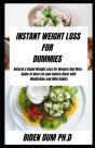 Instant Weight Loss For Dummies - Preview