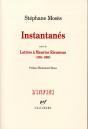 Instantanés ; Lettres À Maurice Rieuneau (1954-1960) - Preview