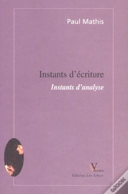 Capa do artigo Instants D'Ecriture ; Instants D'Analyse