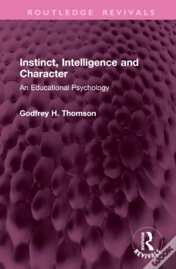 Capa do artigo Instinct, Intelligence And Character