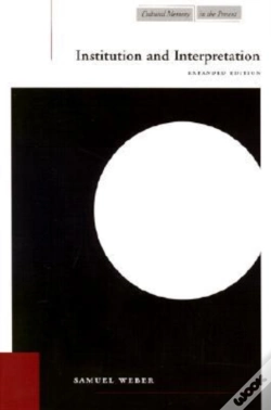 Capa do artigo Institution And Interpretation