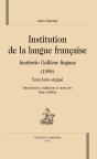 Institution De La Langue Francaise ; Institutio Gallicae Linguae (1558) - Preview