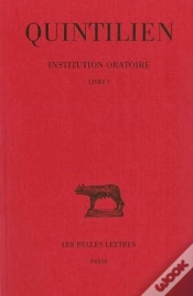Capa do artigo Institution Oratoire T.1 Liv 1