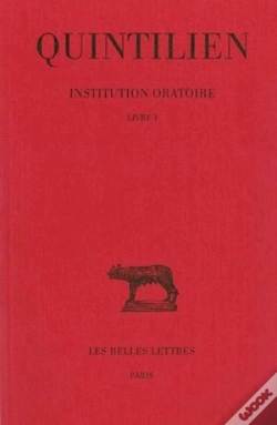 Capa do artigo Institution Oratoire T.1 Liv 1
