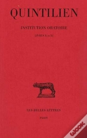 Capa do artigo Institution Oratoire T.6