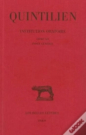 Capa do artigo Institution Oratoire T.7