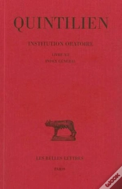 Capa do artigo Institution Oratoire T.7