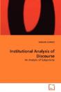 Institutional Analysis Of Discourse - Preview