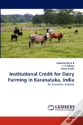 Institutional Credit For Dairy Farming In Karanataka, India